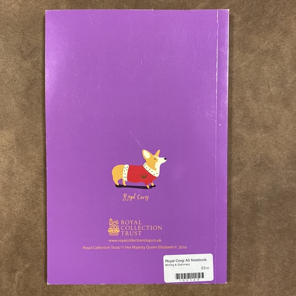 Royal Corgi Notebook From London - Picture 2 of 9